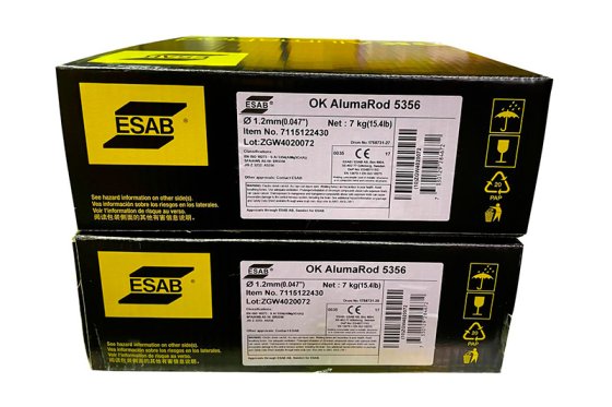 Проволока сварочная (ESAB) d 1.2 мм Alumarod 5356 (7 кг) фото №4364550