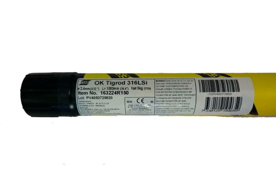 Пруток нержавеющий ESAB OK Tigrod 316LSi d 2,4х1000 мм (5 кг) фото №4359682