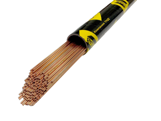 Пруток омедненный Weld T 80S-B6 d 2.0х1000мм ESAB (5кг) фото №4369938