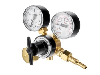 Регулятор расхода газа У-30/АР-40-5 / универсальный / СВАРОГ/ манометр с поверкой фото №4360421