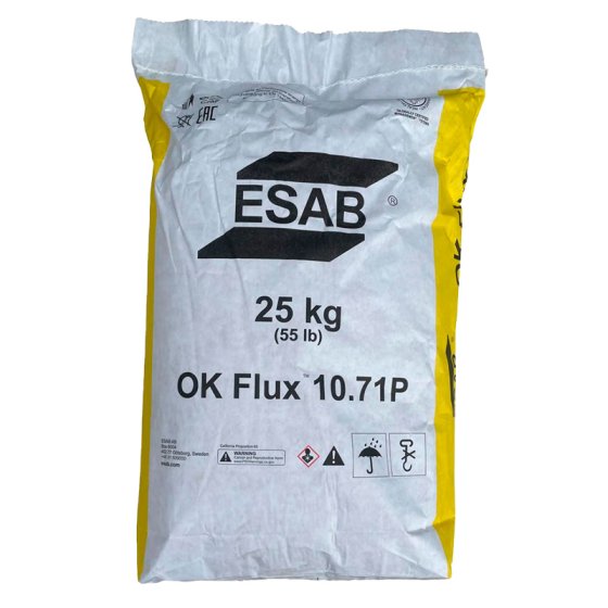 Сварочный флюс OK Flux 10.71P 25кг (55lb) ESAB фото №4363864