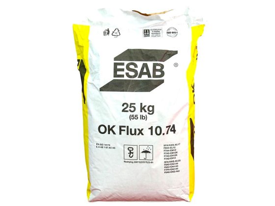 Сварочный флюс OK Flux 10.74 25кг (55lb) ESAB фото №4363862