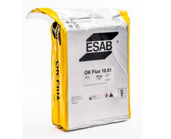 Сварочный флюс OK Flux 10.81P 25 кг BlockPac ESAB фото №4363877