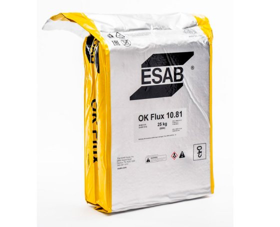 Сварочный флюс OK Flux 10.81P 25 кг BlockPac ESAB фото №4363877
