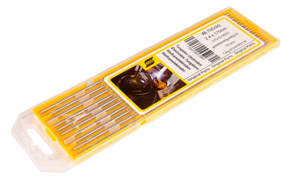 Вольфрамовый электрод Tungsten WL15 1,6x175 мм Gold Plus ESAB фото №4361820