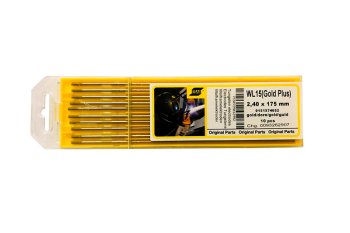 Вольфрамовый электрод Tungsten WL15 2,4x150 мм Gold Plus ESAB фото №4361829