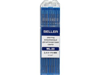 Вольфрамовый электрод WL-20 d 2.4 мм (L=175 мм) голубой SELLER фото №4368302