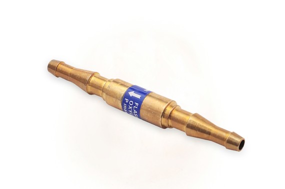 Клапан обратный 3П-3К / кислород / на соединение шланга / ёлочка - ёлочка фото №1328