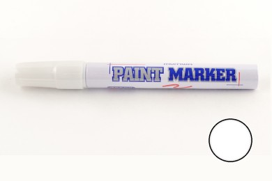 Маркер-краска (4 мм) MunHwa РМ-05 белая фото №2525