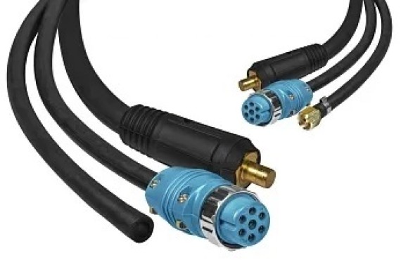 К-т соединительных кабелей для п/а КЕДР AlphaMIG-350S Plus  + AlphaWF-1/AlphaWF-2 (8012682-001, 5м,сух фото №718189