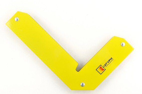 Магнитный фиксатор МФ 101 желтый (усилие 8 кг) фото №101219