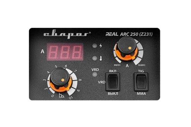 Аппарат сварочный инверторный "REAL ARC 250" / СВАРОГ / Z231 / НАКС фото №3881434