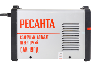 Аппарат сварочный инверторный САИ 190Д Ресанта фото №3879860