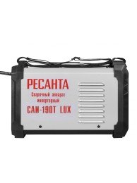 Аппарат сварочный инверторный САИ 190Т LUX Ресанта фото №3885348