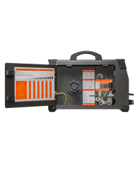 Аппарат сварочный полуавтомат "REAL MIG 200 Black"/ маска + краги / СВАРОГ / # N24002N фото №3887184