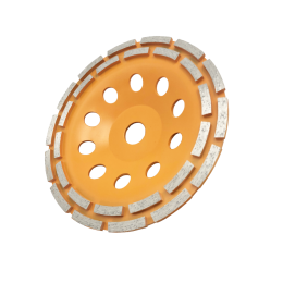 Чашка алмазная зачистная 125 мм двухрядная (ВИХРЬ) фото №3885725