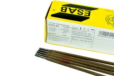 Электроды АНО-21 d 4.0х450 мм ESAB (6.6 кг) фото №3885813