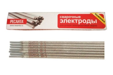Электроды МР-3 d 3 мм Ресанта (3 кг) фото №4090857