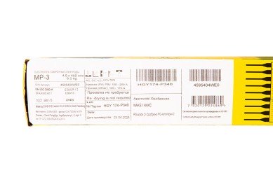 Электроды МР-3 d 4.0х450 мм ESAB (6.5 кг) фото №4087263