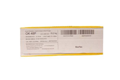 Электроды OK 48 P 4.0x450мм VacPac ESAB 3.8кг фото №4082244