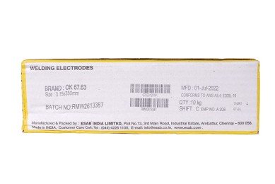 Электроды ОК 67.63 d 3.15х350мм ESAB (2 кг) фото №4079969
