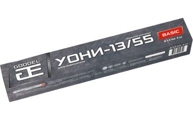 Электроды УОНИ-13/55 d5х450 мм (6,0кг) GOODEL фото №3880467