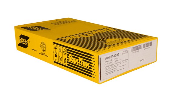Электроды УОНИИ-13/55 d 3.0х350 мм ESAB (1.8 кг) VacPac фото №3883760