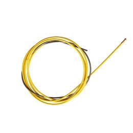 Канал направляющий стальной / d 1.2-1.6 мм / желтый / 5.5 м / DEKA фото №3887125