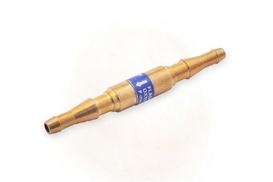 Клапан обратный 3П-3К / кислород / на соединение шланга / ёлочка - ёлочка фото №4069998