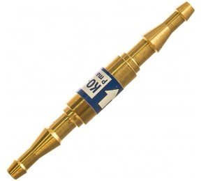 Клапан обратный КО-К-30 в разрыв рукава, вх/вых d 6/9 мм (KRASS) фото №3881036