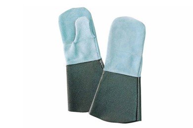 Краги спилковые двупалые с кирзовой манжетой фото №3887400