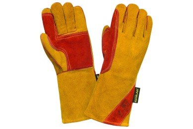 Краги спилковые пятипалые усиленные с подкладкой 2Hands (Siberia) 10,5р-р фото №4091262