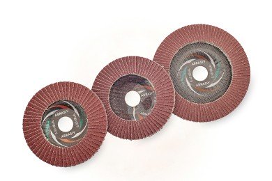 Круг лепестковый торцевой 125х22 / А120 фото №3882477