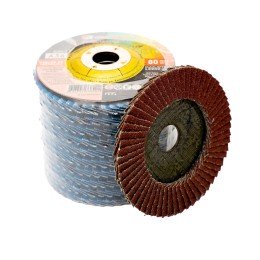 Круг лепестковый торцевой 125х22 / А36 фото №3885733