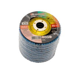 Круг лепестковый торцевой 125х22 / А36 фото №3885739