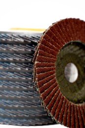 Круг лепестковый торцевой 125х22 / А36 фото №3885740