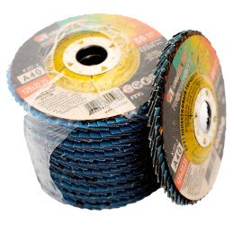 Круг лепестковый торцевой 125х22 / А40 фото №3885747