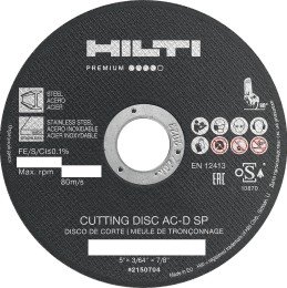 Круг отрезной 150х1,2х22.23 / HILTI фото №3886637