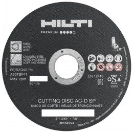 Круг отрезной 150х2,5х22 / HILTI фото №3887132