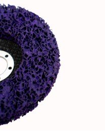 Круг зачистной 125х15х22,2мм GTOOL CD фиолетовый фото №3881324