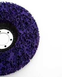 Круг зачистной 125х15х22,2мм GTOOL CD фиолетовый фото №3881325