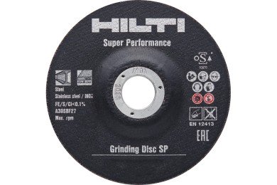 Круг зачистной 125х6.4х22 / HILTI фото №3879713