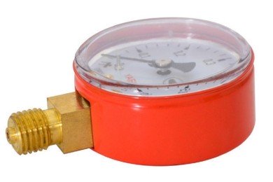 Манометр пропановый, метановый 0,6 МПа (6 кгс/см кв, кл. т. 2,5) фото №3880211