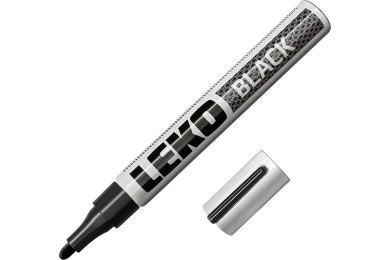 Маркер-краска (4 мм) LEKON Standart черная фото №3884027