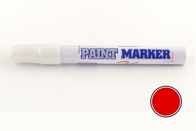 Маркер-краска (4 мм) MunHwa РМ-03 красная фото №3881790