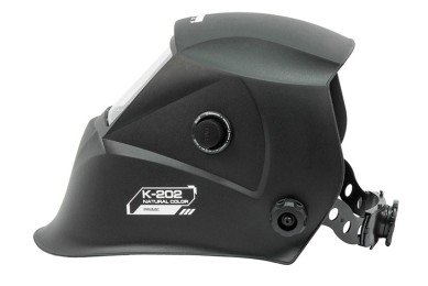 Маска сварочная КЕДР (в разбор.виде) "К-202 natural color PRIME ", черная фото №3883661