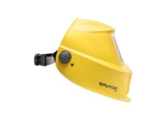 Маска сварочная SAVAGE A40 9-13 желтая сменная батарея (ESAB) фото №3879683