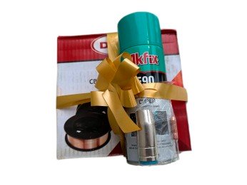 Набор сварщика УНС-3 (СпрейAkfix + Проволока Дека0,8 + наконечник + сопло) фото №3881227