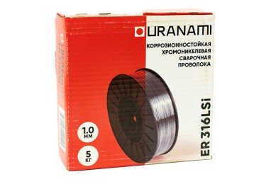 Проволока нержавеющая ER316LSi d 1.0 мм (URANAMI) (5 кг) фото №3881156