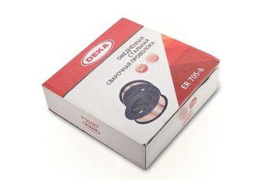 Проволока омедненная (DEKA) d 0.8 мм ER70S-6/СВ08Г2С (5 кг) фото №4084084